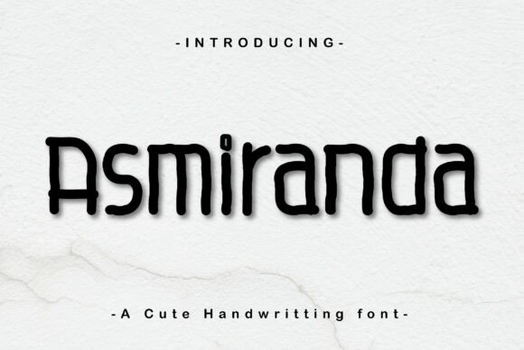 Asmiranda Font: The Handwritten Typeface That Elevates Campaign Visuals