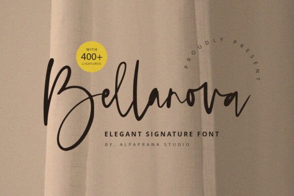 Bellanova: A Script Font That Elevates Editorial Design