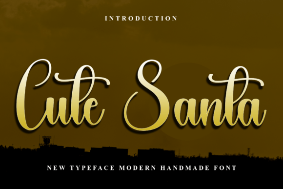 Cute Santa Font for Branding That Feels Warm and Welcoming