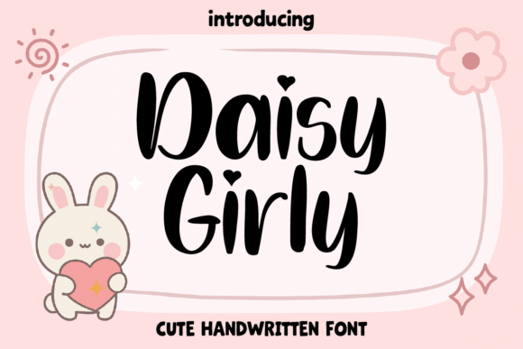 Daisy Girly: A Playful Font for Delicate Design Projects