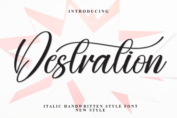 Destration: A Stylish Font for Your Brand's Visual Identity