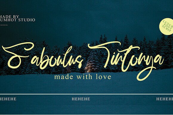 Faboulus Tintonya: A Stylish Script Font for Branding