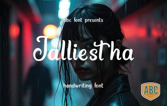 Jalliestha: The Elegant Typeface That Elevates Your Brand Identity