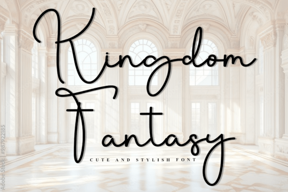 Kingdom Fantasy: A Festive Font for Holiday Campaigns