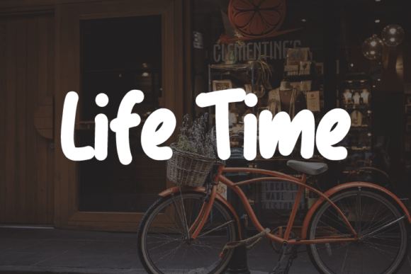 Life Time: A Modern Typeface for Editorial Elegance