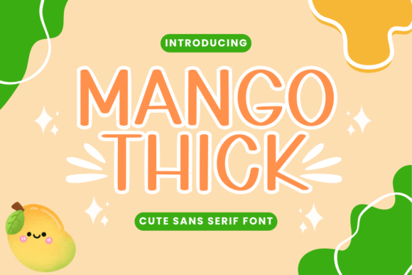 Mango Thick: A Handwritten Typeface for Modern Editorial Design