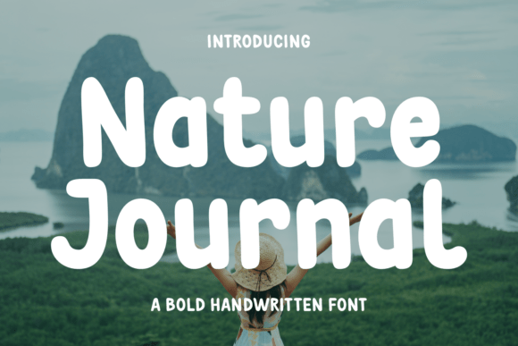Nature Journal Font for Branding Projects