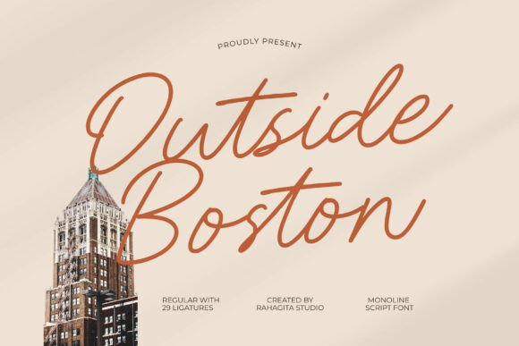 Outside Boston Font for Clearer Campaign Messaging