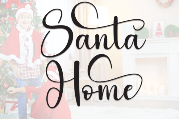Santa Home Font for Professional Branding