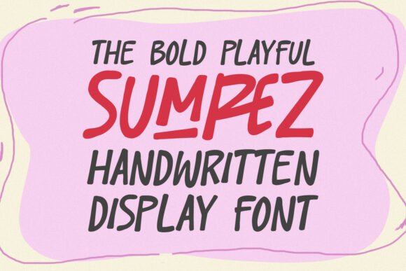 Sumrez: The Vibrant Typeface That Elevates Your Brand Identity