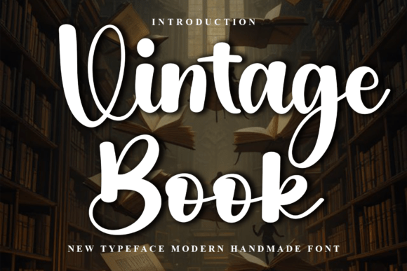 Vintage Book: The Festive Typeface for Engaging Web Design