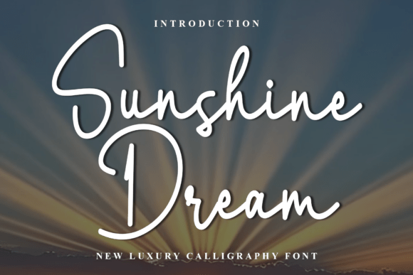 Why Sunshine Dream Is the Perfect Script Font for Holiday Editorial Design